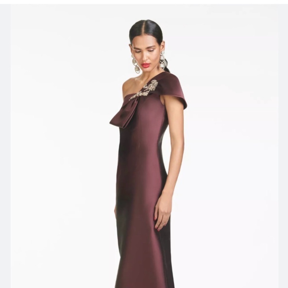 Sachin + Babi INES GOWN in Eggplant size 4 NWT Retail $995 sold out! - Picture 3 of 12